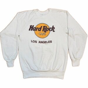 Anvil White Crewneck Sweater